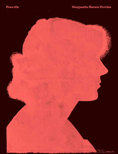 Couverture du catalogue Pour elle, graphisme Karen Ichters