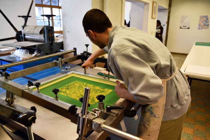 Laboratoire sérigraphie
© Ghalas Charara