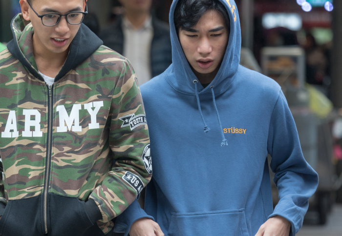 © Beat Streuli, Rain God (Taipei Nov 18) , (2019)