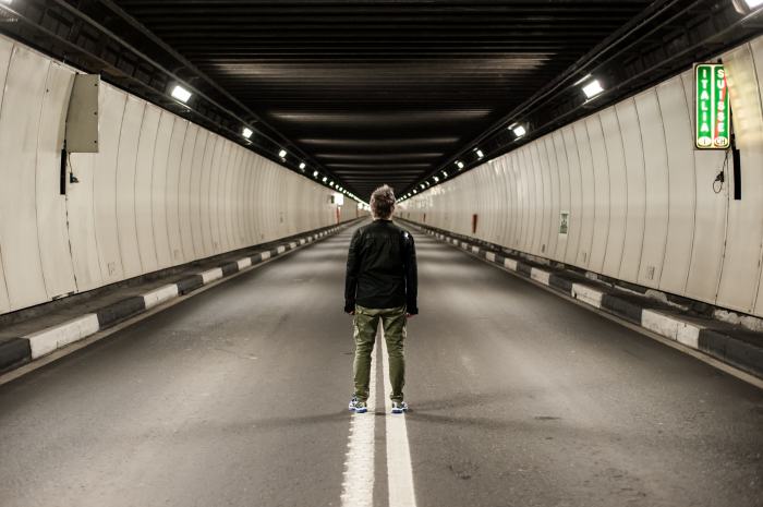 Tunnel, projet vidéo de Massimo Furlan
© Pierre Nydegger et Laure Ceillier